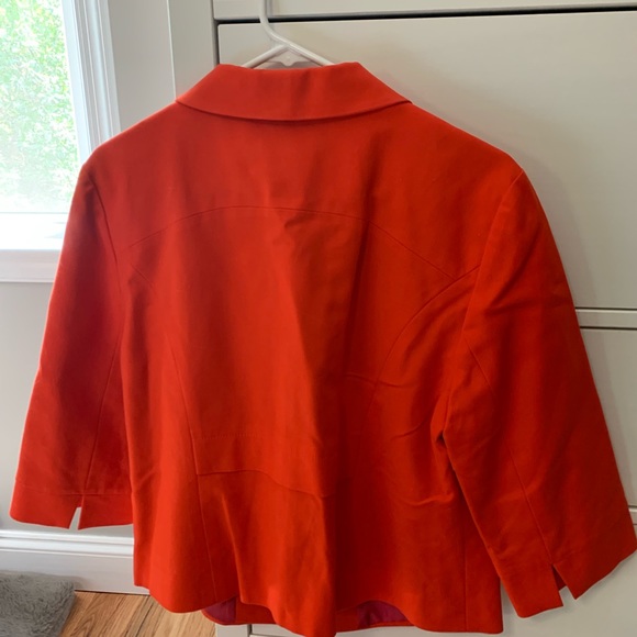 Orange Loft 3/4 sleeve suit jacket - Picture 4 of 4